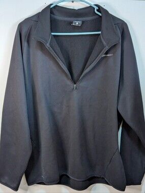 Nike Dri-FIT Men's Black Performance Pullover
